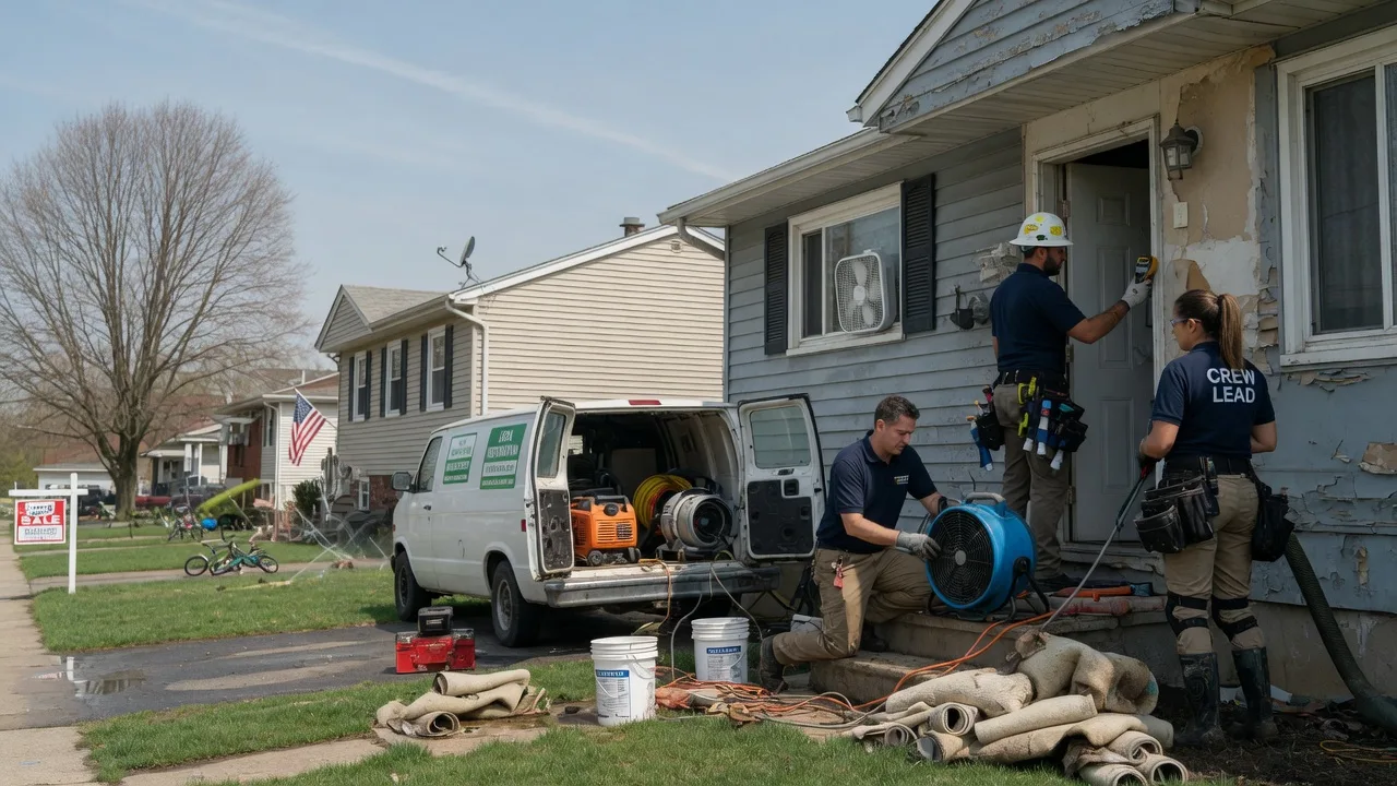 Flood Cleanup in Rivesville, WV near me